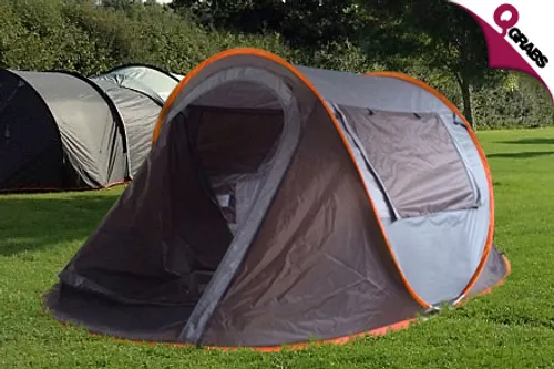 From QR295 Have Fun on the Weekends with a Portable & Foldable Fully Enclosed Pop-up Beach / Camping Tent! (Up to QR990 Value)
